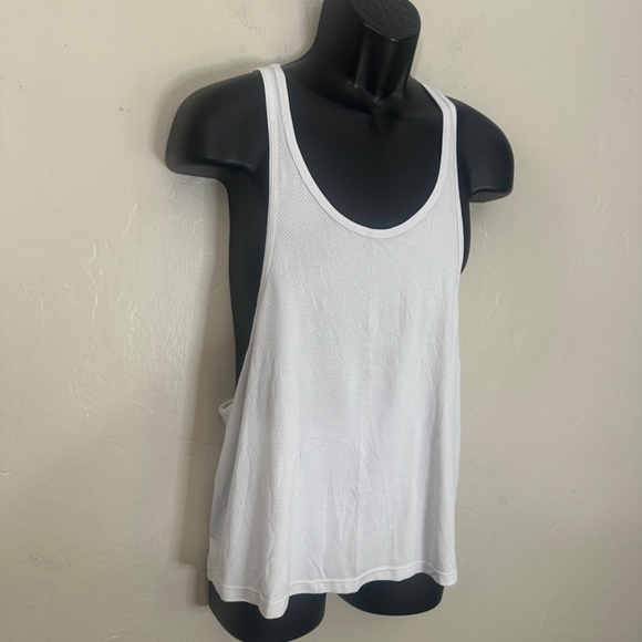 White Men's Tank Top - Picture 2 of 5